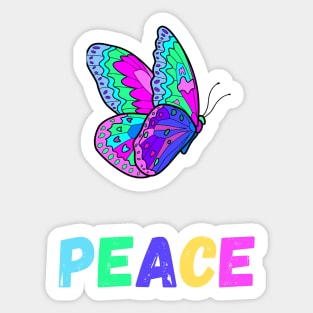 peaceful mind Sticker